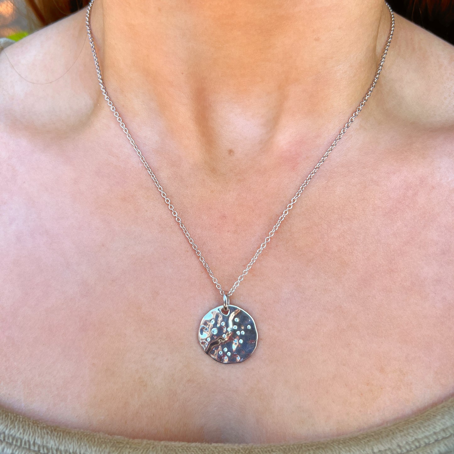 Sterling Silver Star Sign Constellation Necklace