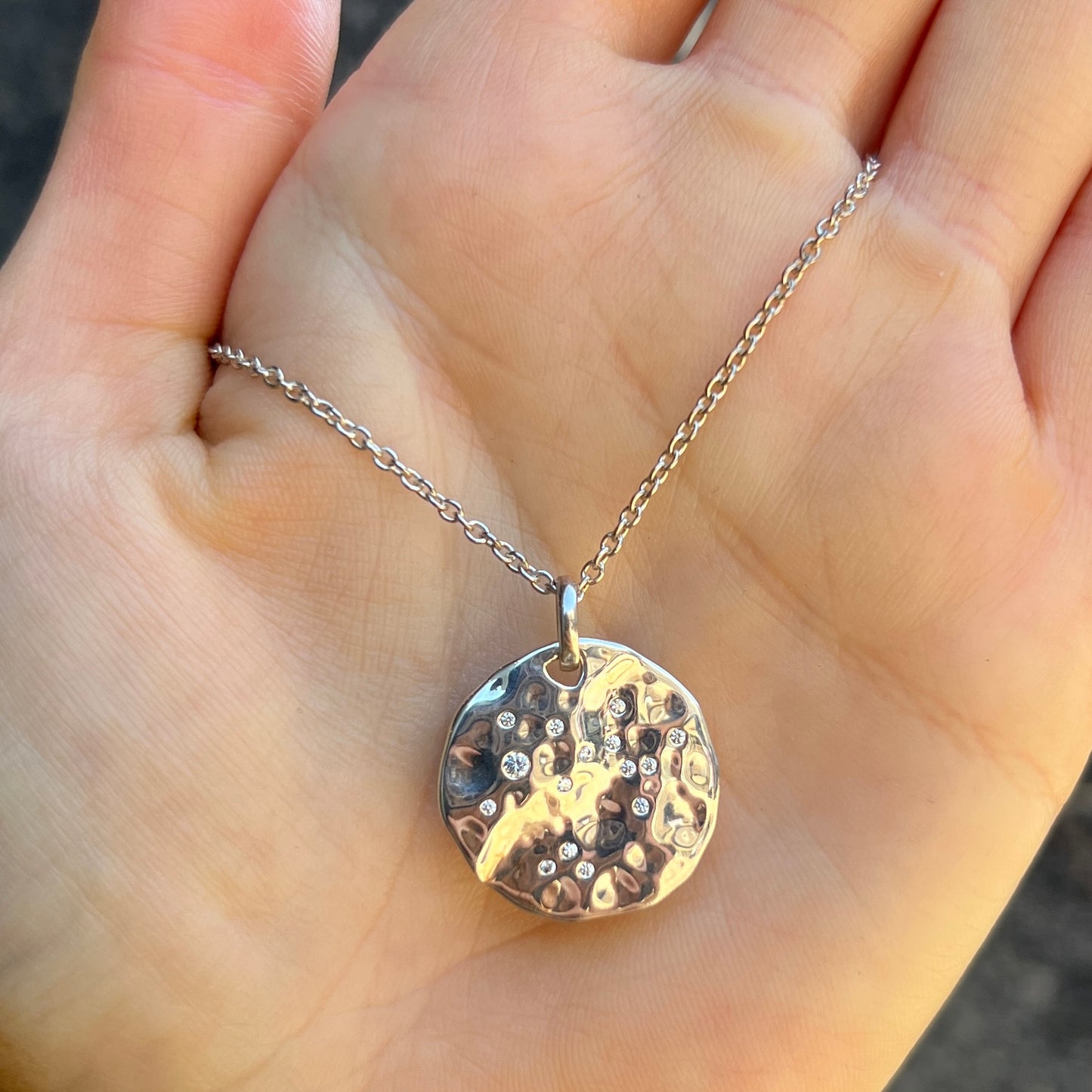 Sterling Silver Star Sign Constellation Necklace