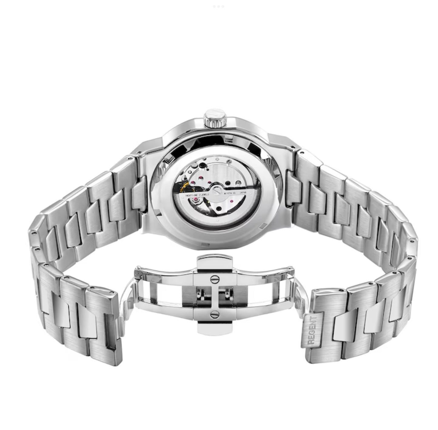 Rotary Regents Automatic Men's Stainless Steel Watch