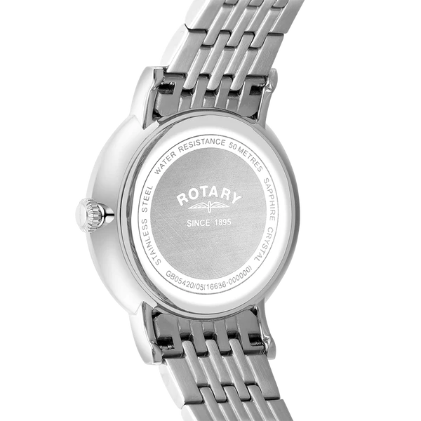 Rotary Windsor Blue Face Gents Watch