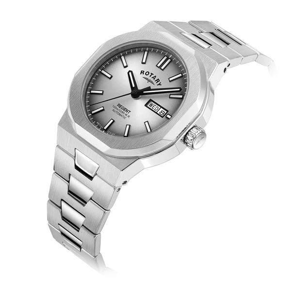 Rotary Silver Regent Automatic Gents Watch