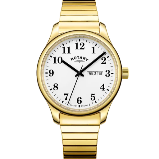 Rotary Gold Expanding Gents Watch