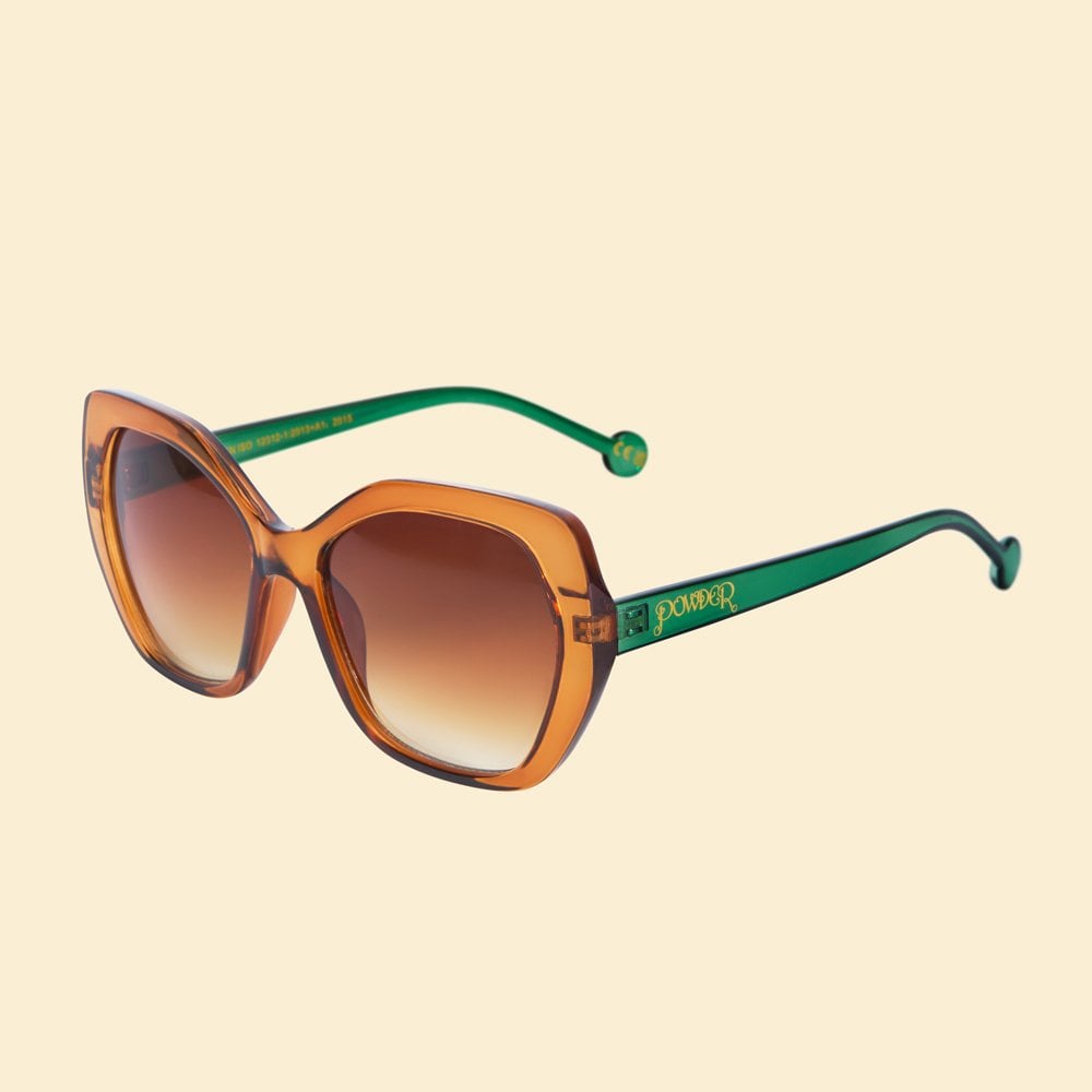 Powder Accessories Mandarin & Sage Sunglasses