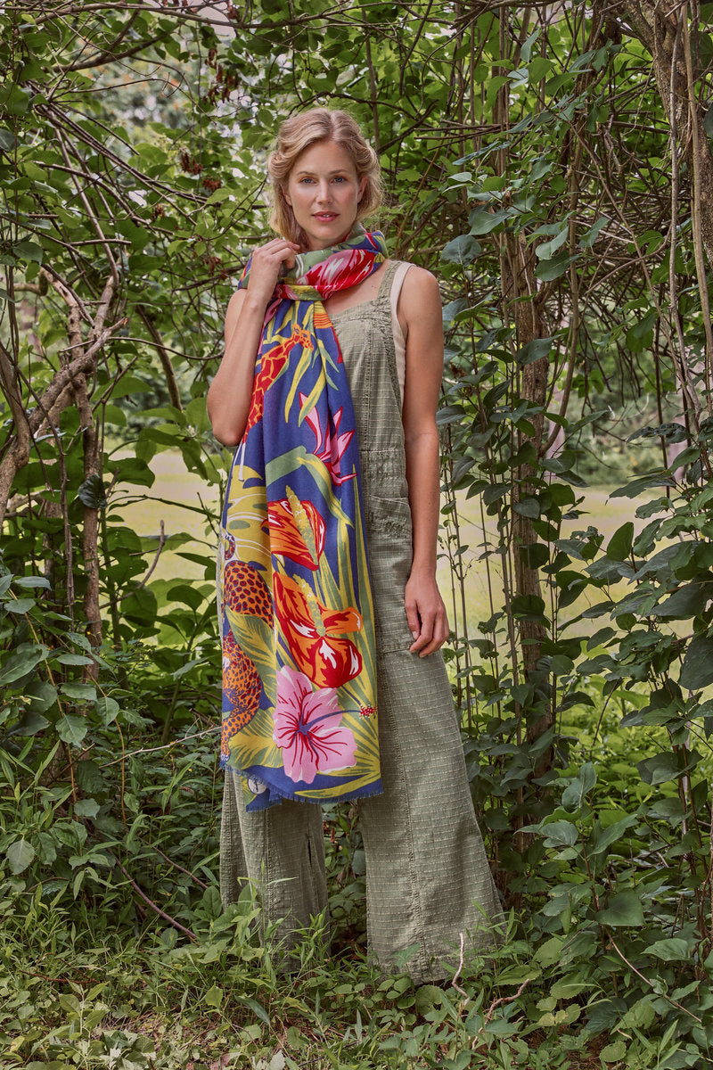 Powder Accessories Printed Deco Jungle Scarf