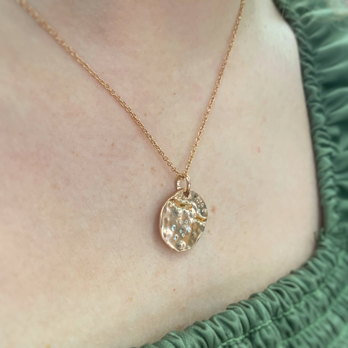 9ct Rose Gold Plated Star Sign Constellation Necklace