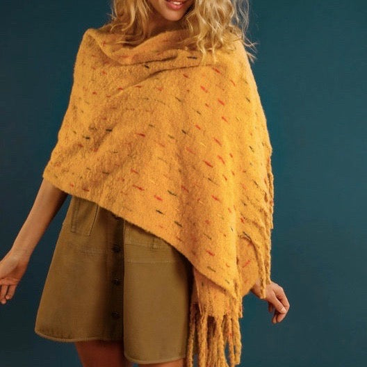 Powder Accessories Kelda Cosy Scarf - Mustard