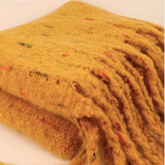 Powder Accessories Kelda Cosy Scarf - Mustard