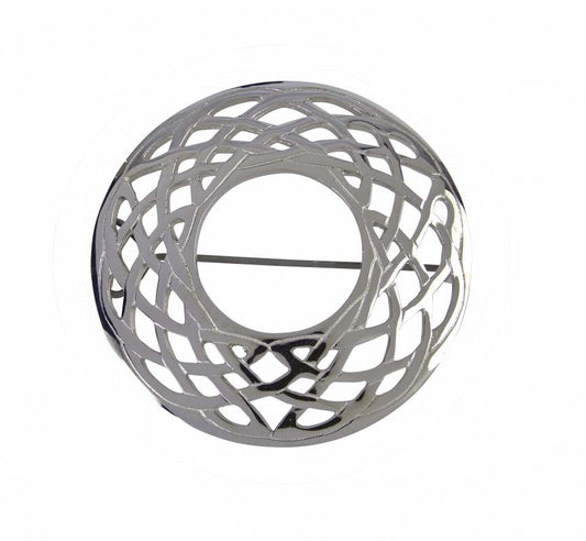 Small Celtic Plaid Brooch 2.5"