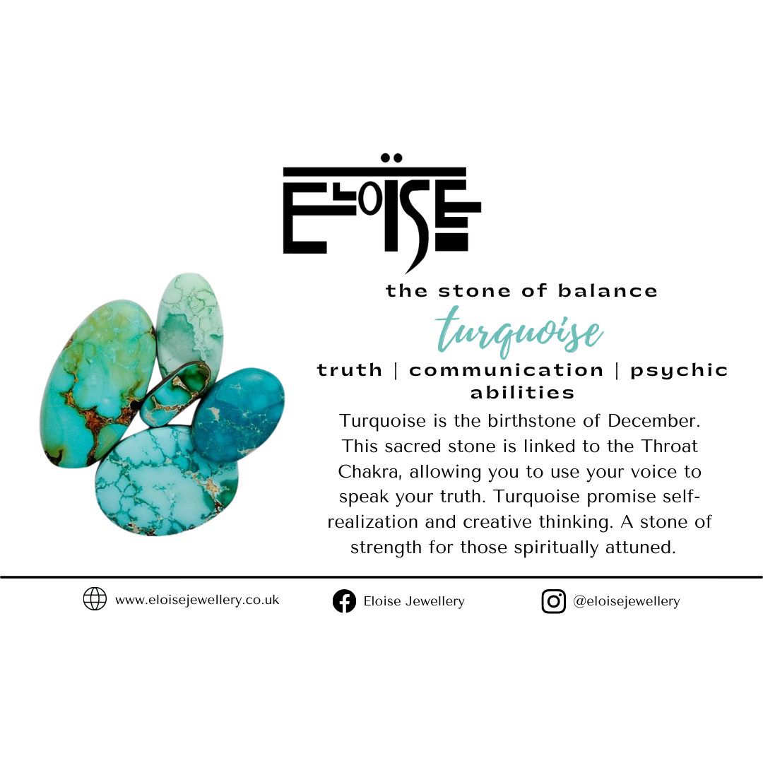 Statement Sterling Silver Pear Cut Green Turquoise Ring - Size O