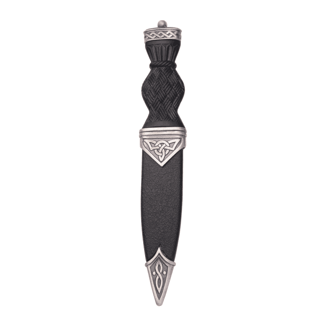 Nevis Plain Pewter Sgian Dubh