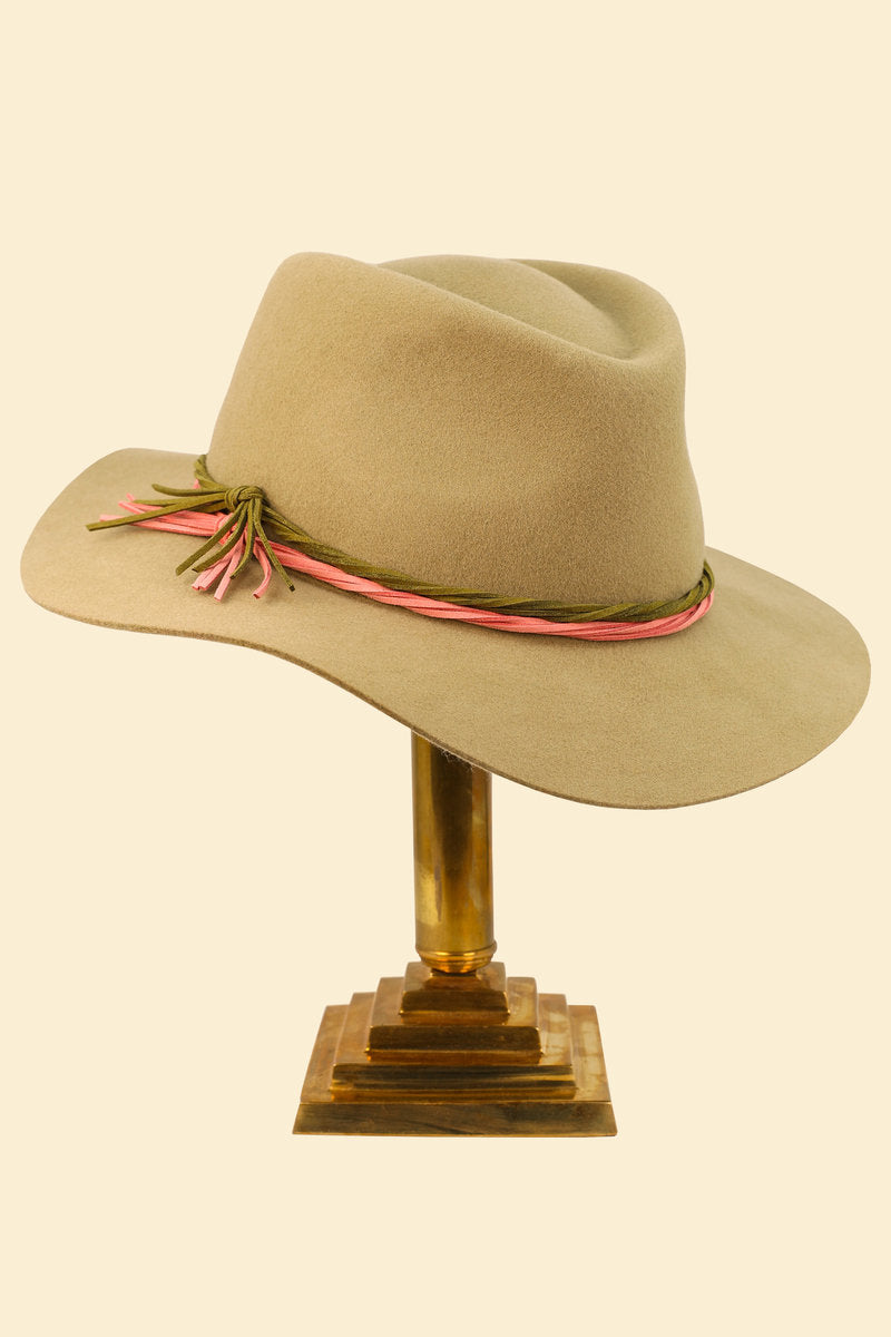 Powder Accessories Deborah Hat - Olive