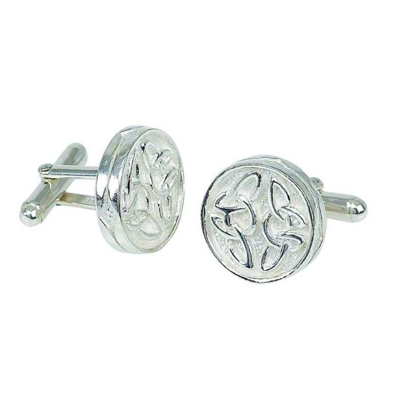 Celtic Sterling Silver Cufflinks