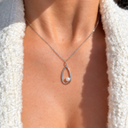 Sterling Silver Freshwater Pearl Necklace