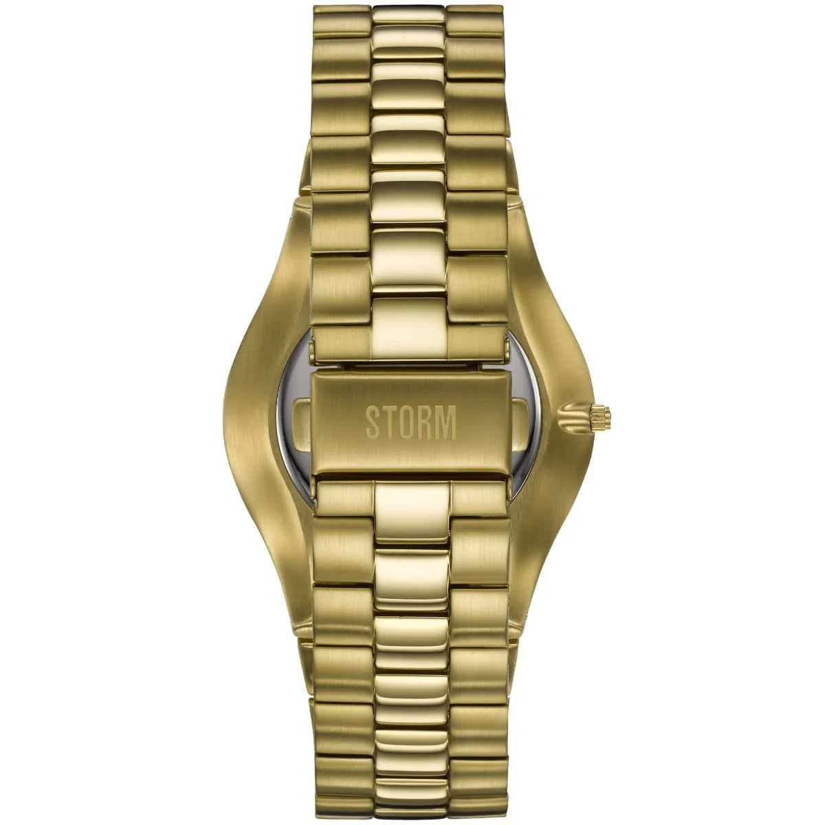 STORM Gents Slim-X XL Gold Blue Steel Watch