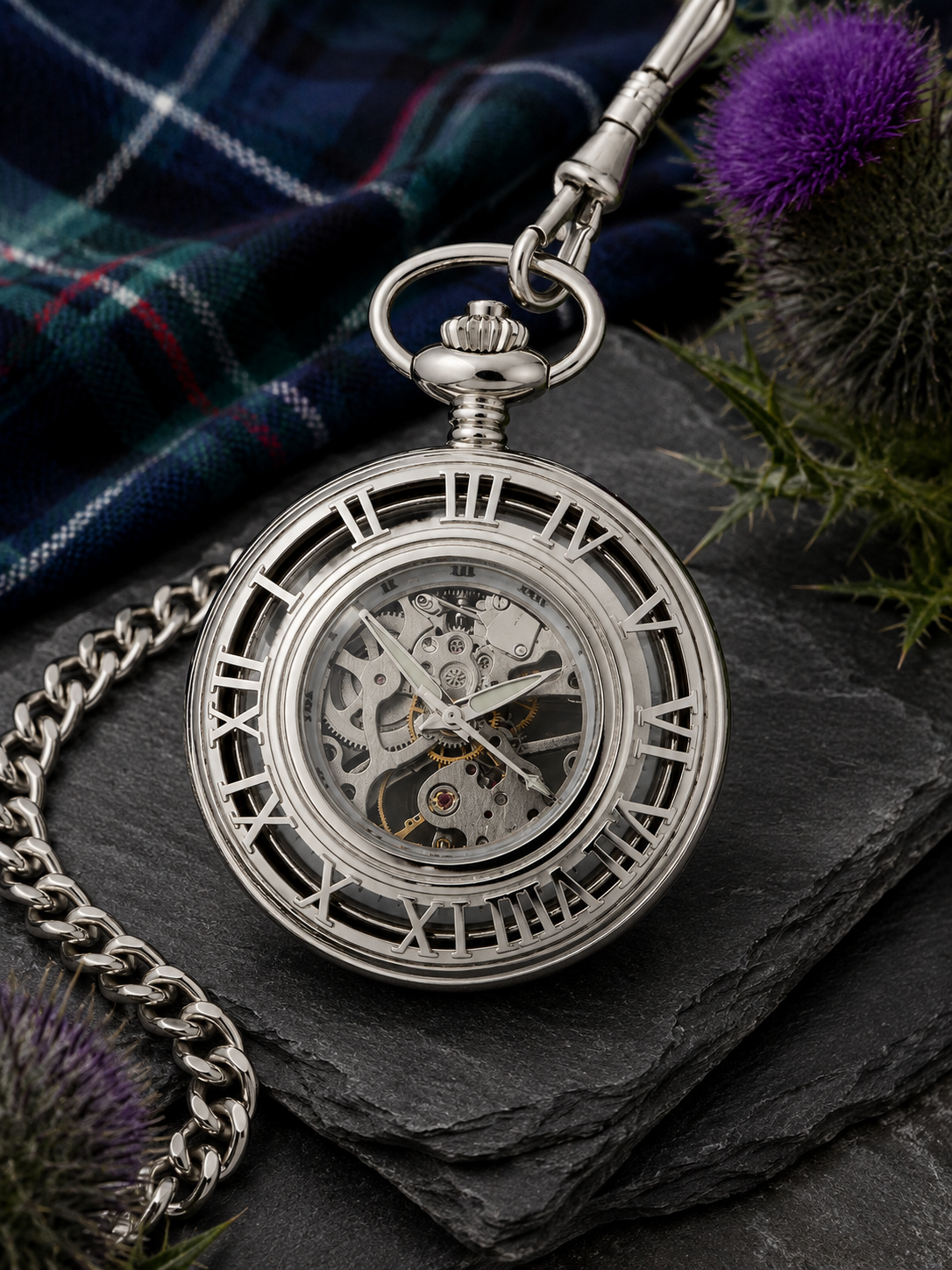 Albany Mechanical Half-Hunter Pocket Watch
