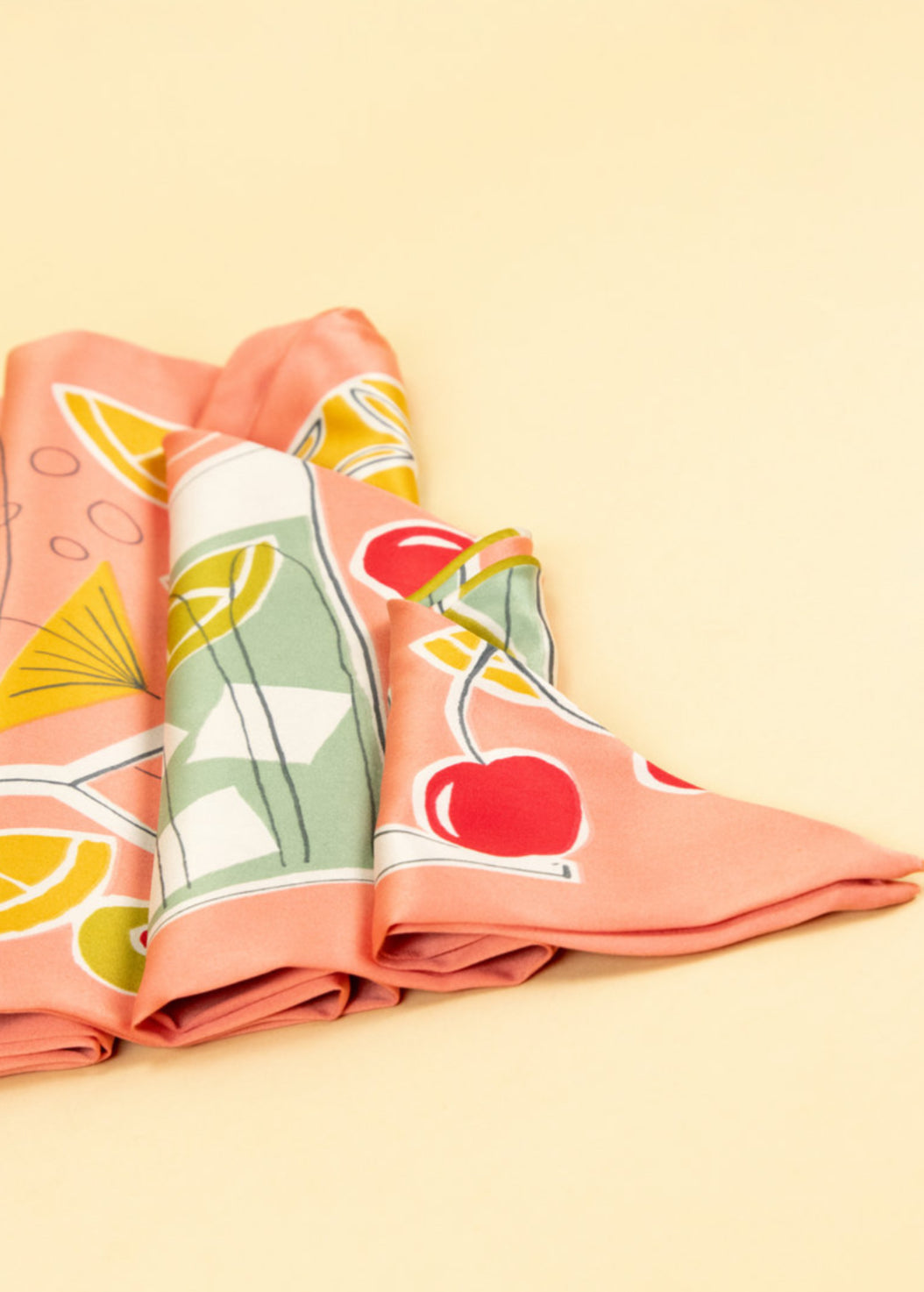 Neck Scarf - Cocktails | Powder Accessories