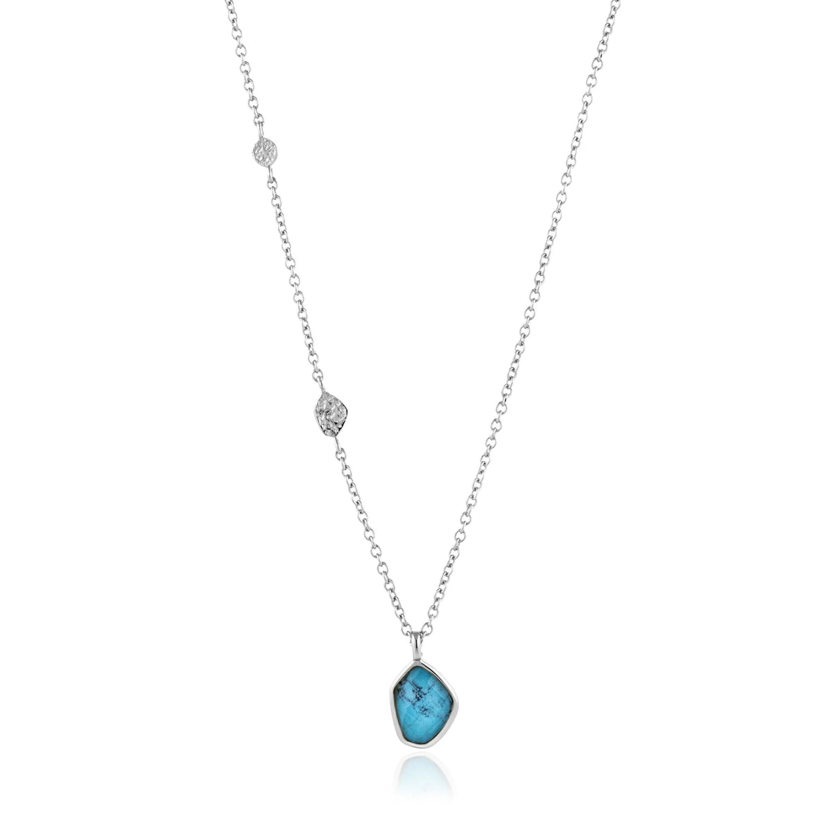 Turquoise Sterling Silver Pendant Necklace | Ania Haie