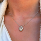 Sterling Silver Shield Pendant Necklace | Ania Haie