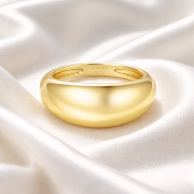 Gold Bold Dome Ring | Ania Haie