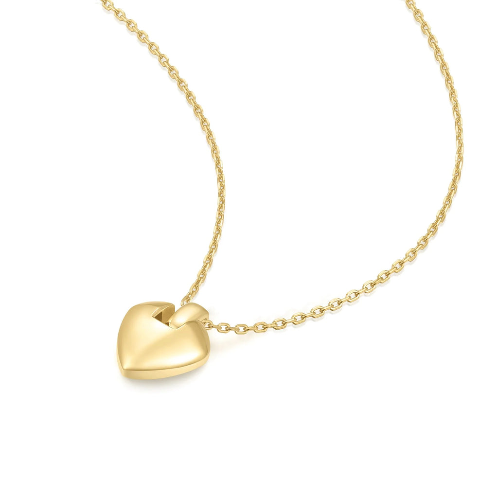 14ct Gold Plated Shield Pendant Necklace | Ania Haie