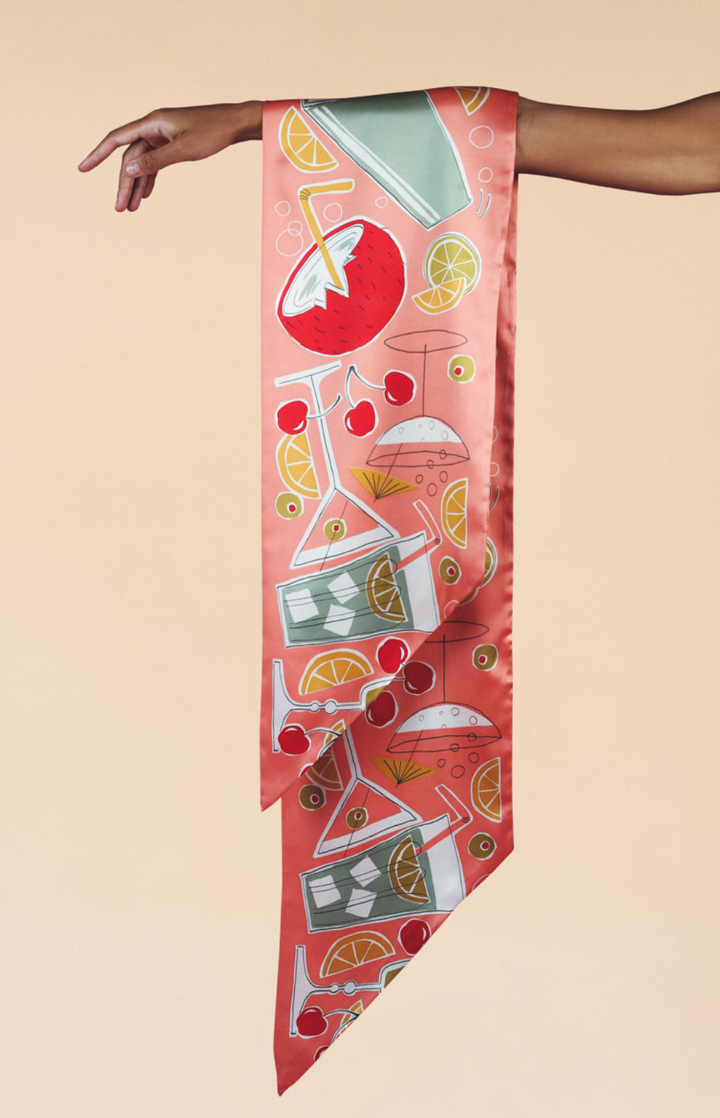 Neck Scarf - Cocktails | Powder Accessories
