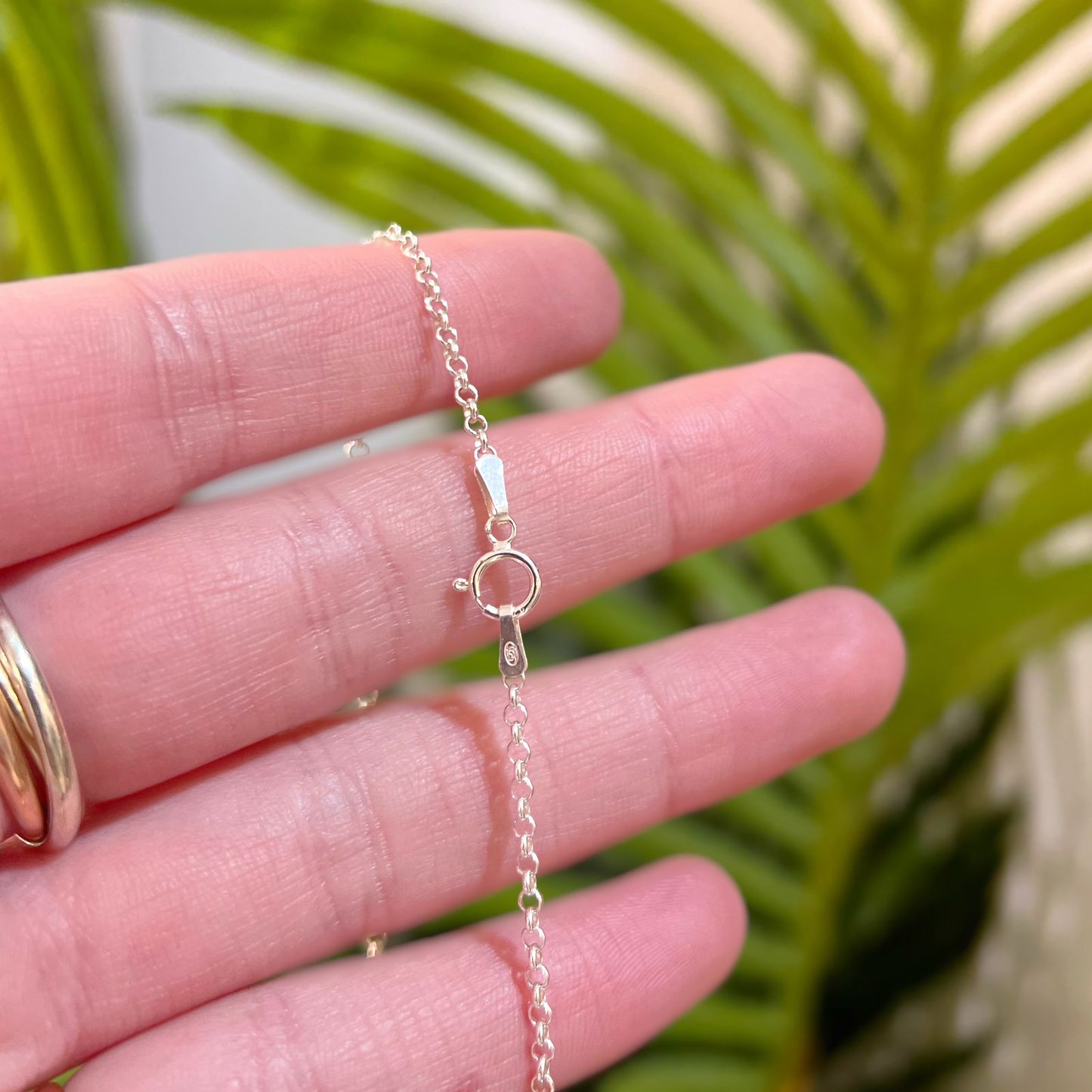 Sterling Silver Turquoise Lotus Flower Pendant