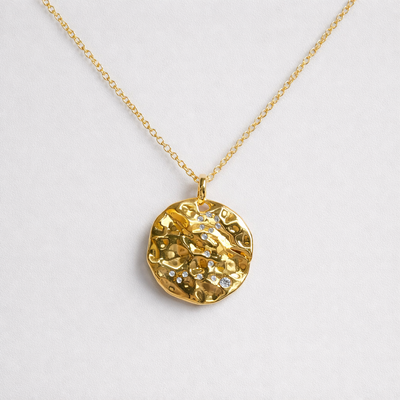 9ct Yellow Gold Plated Star Sign Constellation Necklace