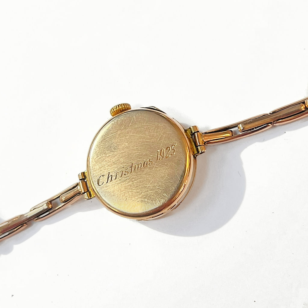 Antique 1920s 9ct Gold Ladies Unicorn Wristwatch | Rolex