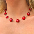 Pre-Order | Round Red Dot Necklace | Watch This Space