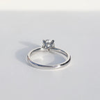 'The Marilyn' 1ct Natural Diamond Platinum Solitaire Engagement Ring | Size M