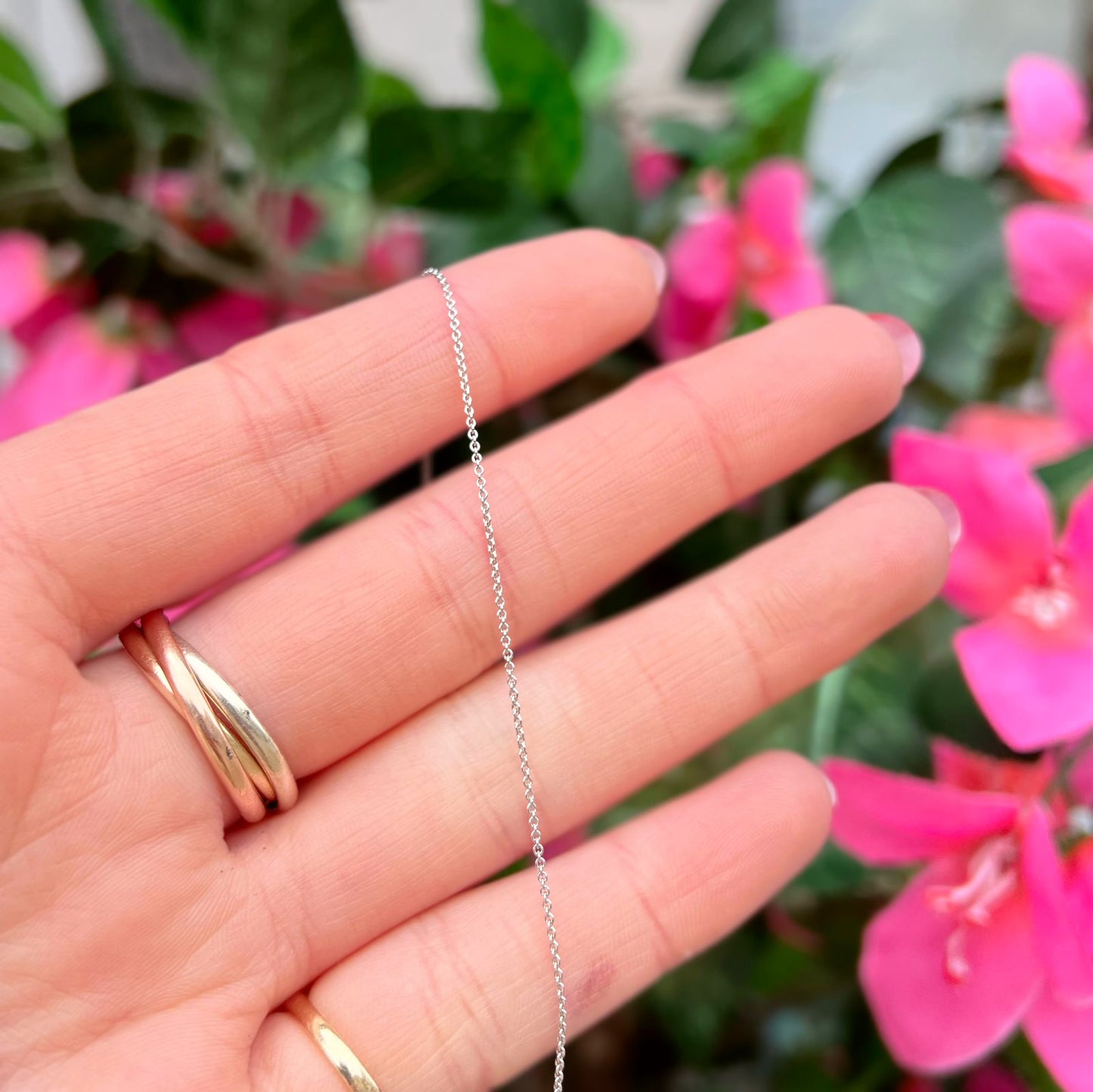 9ct White Gold Compass Set LAB GROWN Diamond Solitaire Necklace