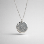 Scorpio Sterling Silver Star Sign Constellation Necklace