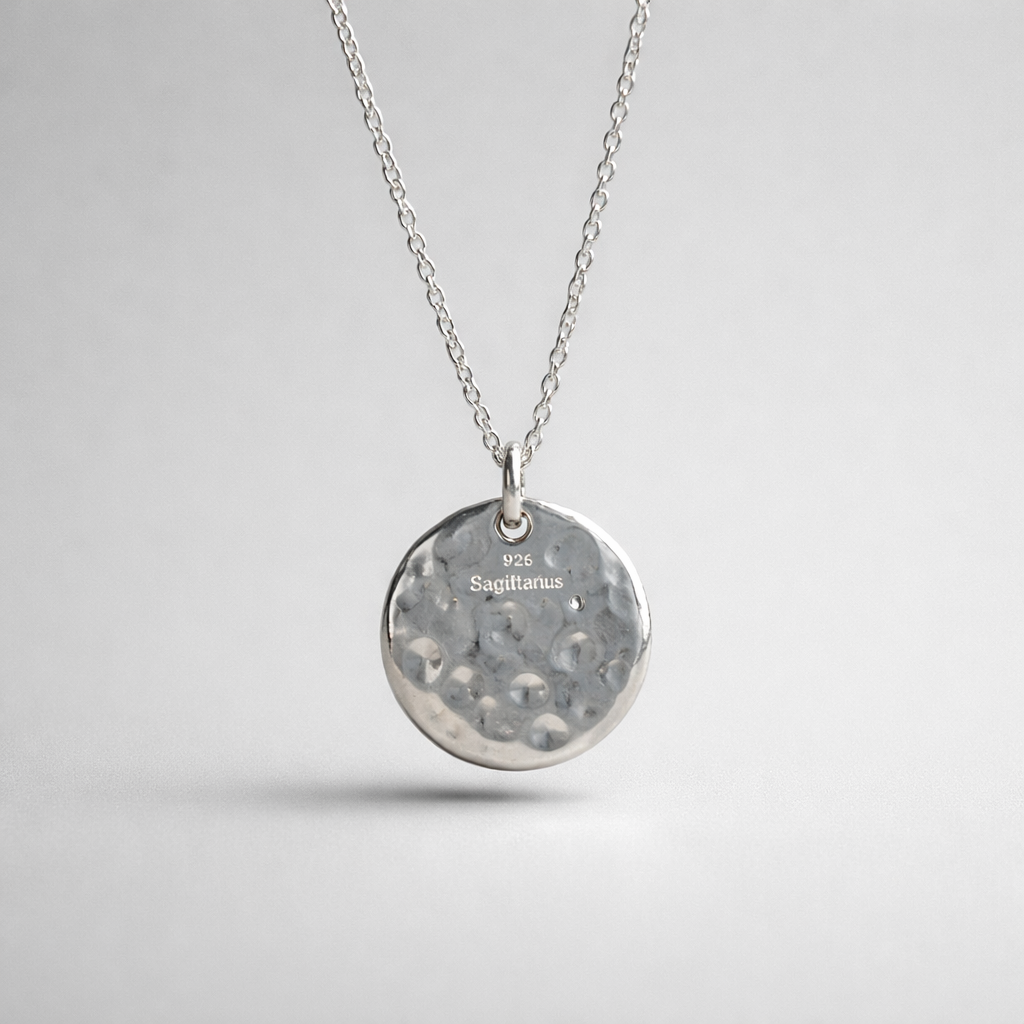 Sterling Silver Star Sign Constellation Necklace