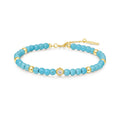 Pre-Order | Turquoise Gold Beaded Bracelet | Ania Haie