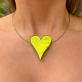 Pre-Order | Green Love Heart Necklace | Watch This Space