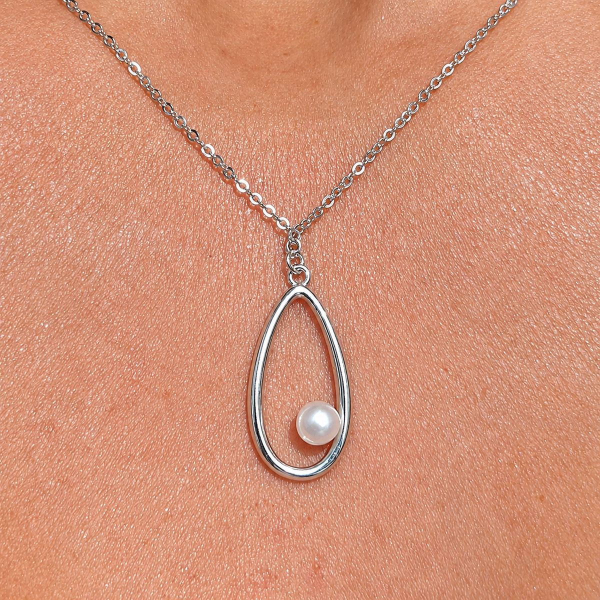 Sterling Silver Freshwater Pearl Necklace