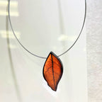 Orange Leaf Necklace | Watch This Space | Pre-Order