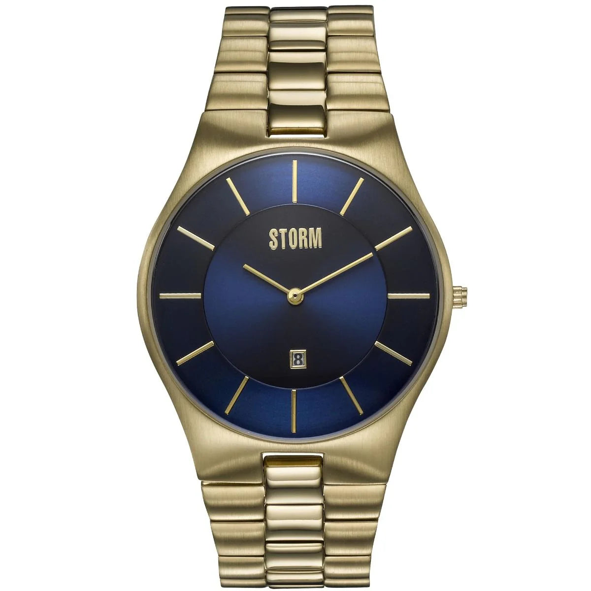 Storm Gents Slim-X XL Gold Blue Steel Watch