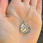 Scorpio Sterling Silver Star Sign Constellation Necklace