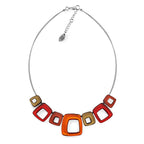 Chilli Hollow Squares Necklace | Watch This Space
