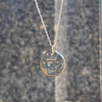 Scorpio Sterling Silver Star Sign Constellation Necklace