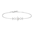 Kyoto Opal Linked Star Sterling Silver Bracelet | Ania Haie