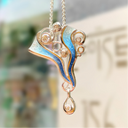 Pre-Order | Sterling Silver Sheila Fleet 'Arctic Stream' Droplet Pendant