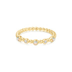 Kyoto Opal 14ct Gold Plated Ring | Size Q | Ania Haie