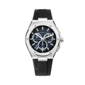 Herbelin Cap Camart Gents Stainless Steel Black Strap Blue Dial Watch