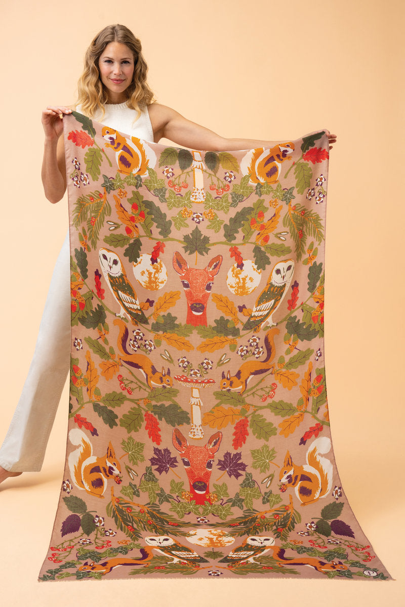 Printed Enchanted Evening Scarf