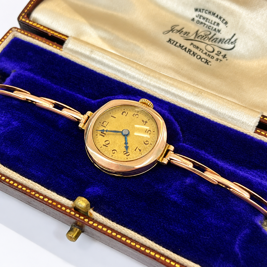 Rolex | Antique 1920s 9ct Gold Unicorn Wristwatch | Ladies