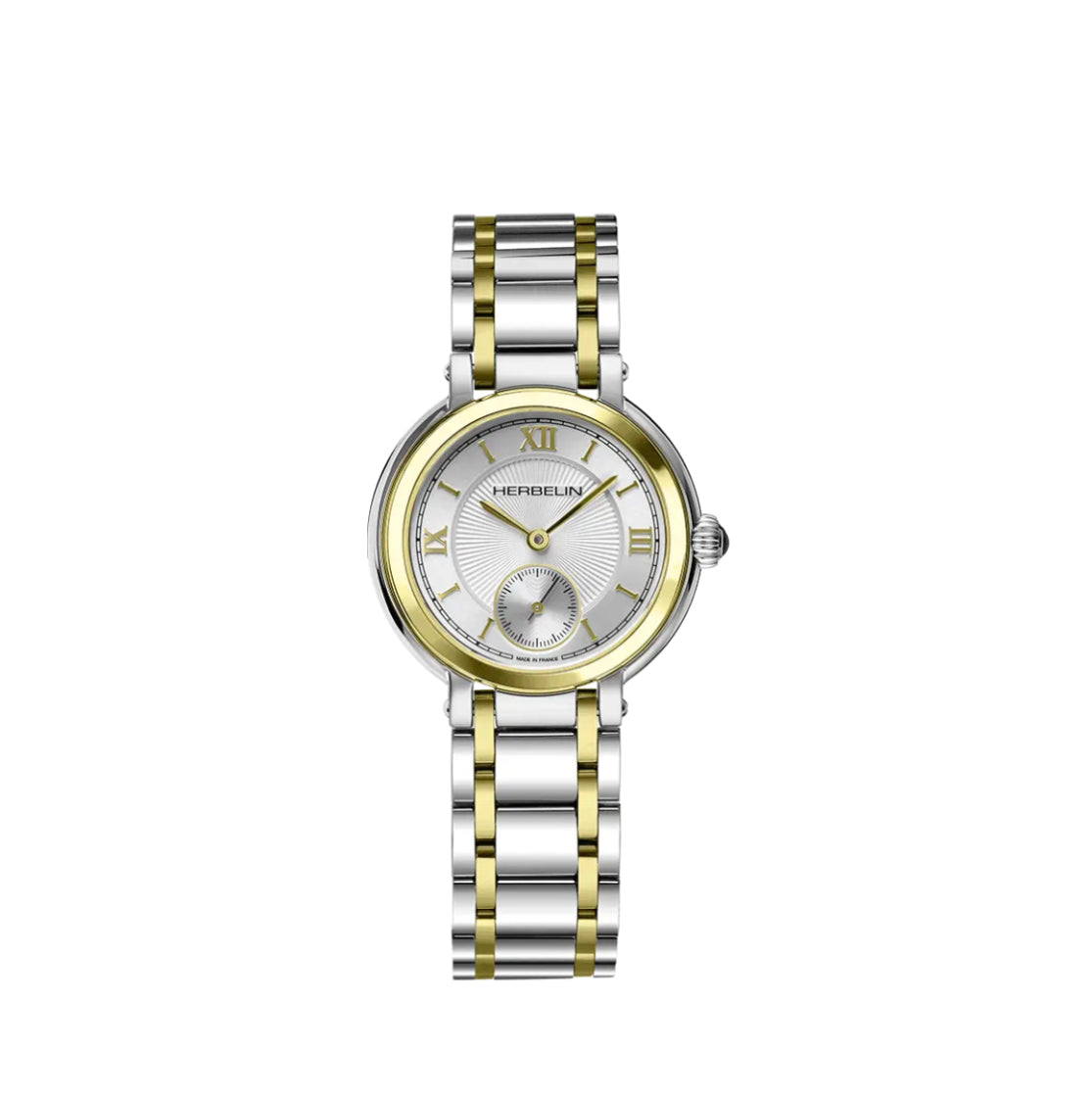 Herbelin Galet Ladies Steel Watch with Mother of Pearl Dial