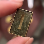 Antique 9ct Yellow Gold One Pound Charm