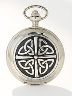 Celtic Knot Quartz Pocket Watch | Gents